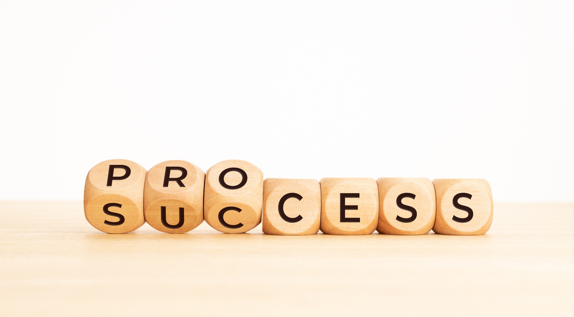 Process to success concept